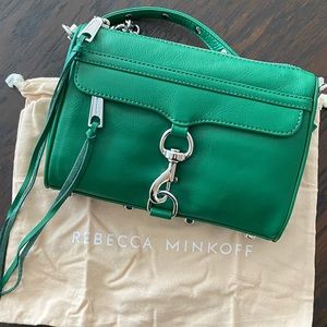 Rebecca Minkoff Green Mini Mac